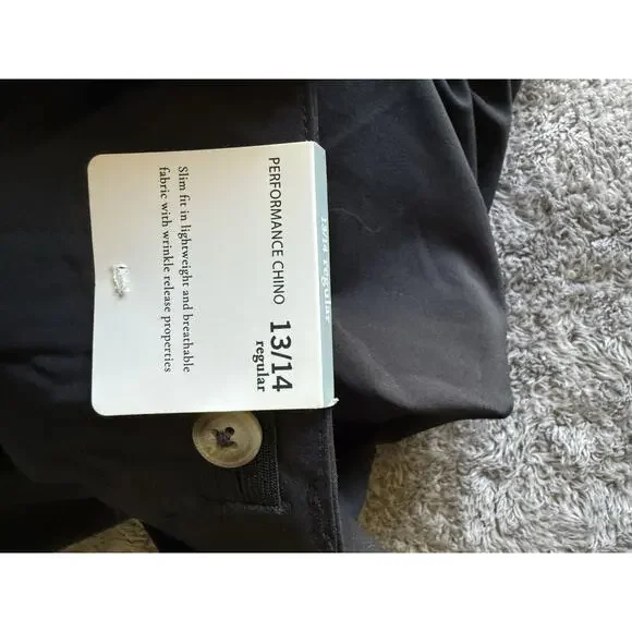 Abercrombie Kids Performance Chino Pants – Size 13/14 Regular – NWT - Picture 4 of 8